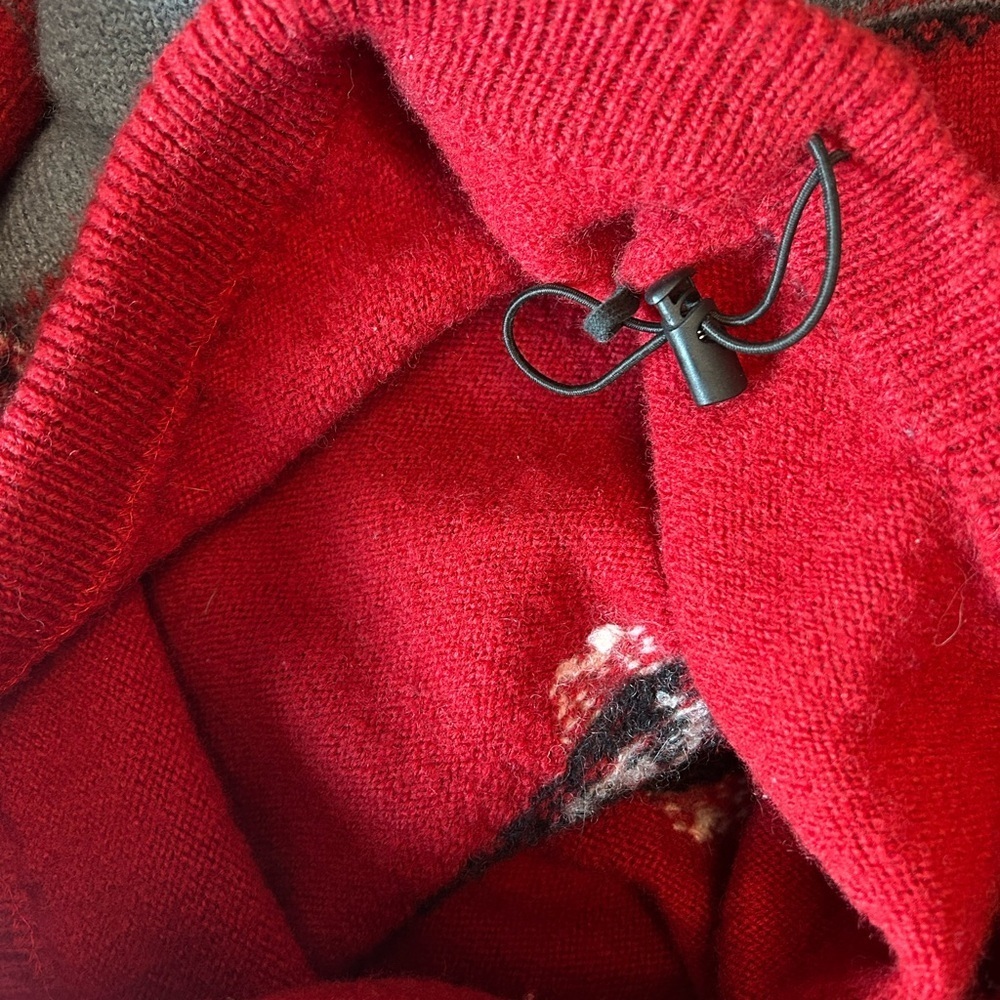 Red and Gray Youth Sweater - Picture 4 of 4